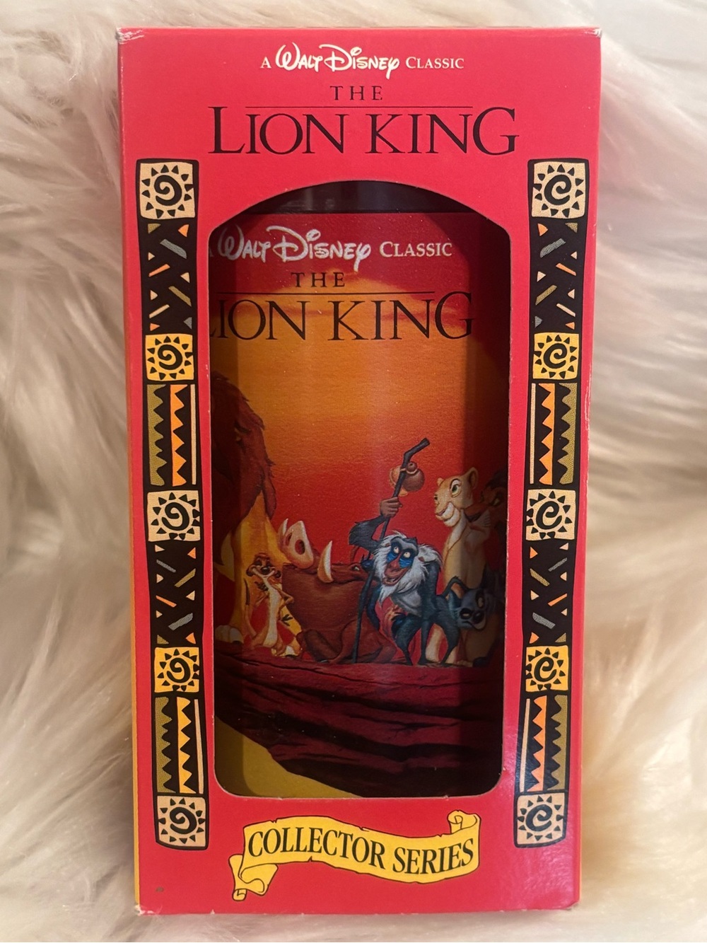VINTAGE 1994 Burger King Collector Plastic Cup The Lion King Walt Disney